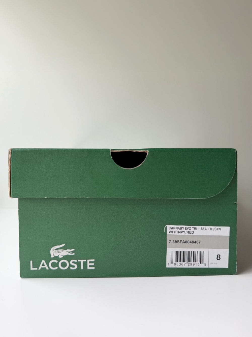 Lacoste Women's Carnaby Evo Tricolor Leather Sneakers - Picture 9 of 12